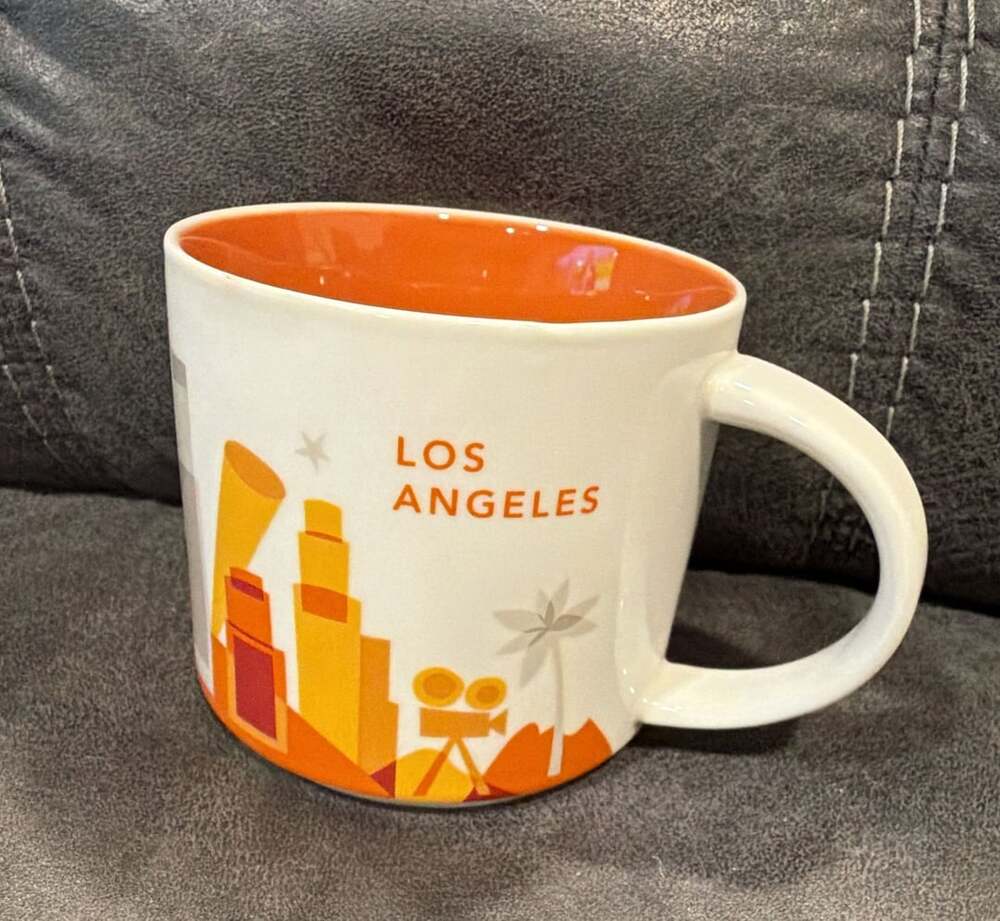Starbucks You Are Here Collection Los Angeles 14 oz Coffee Mug